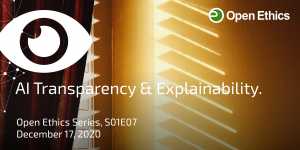 AI Transparency & Explainability. (Open Ethics Series, S01E07)