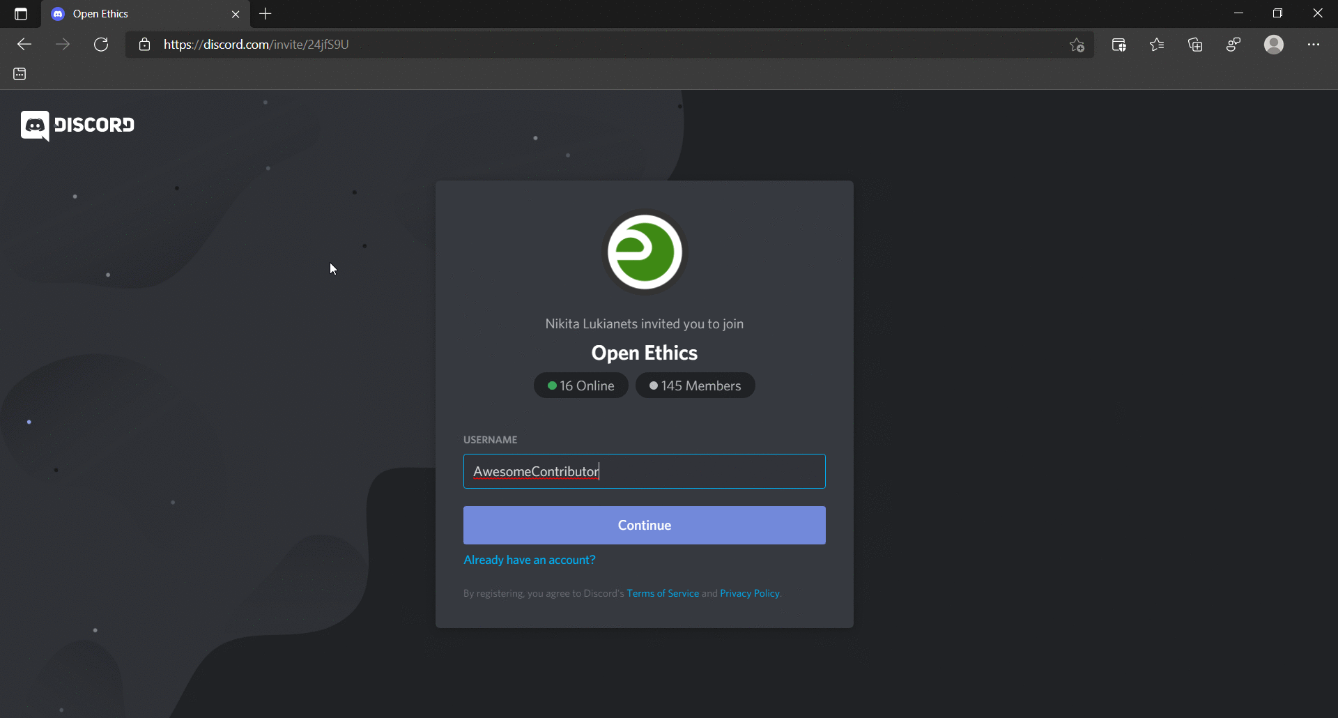 Privacy on Discord 